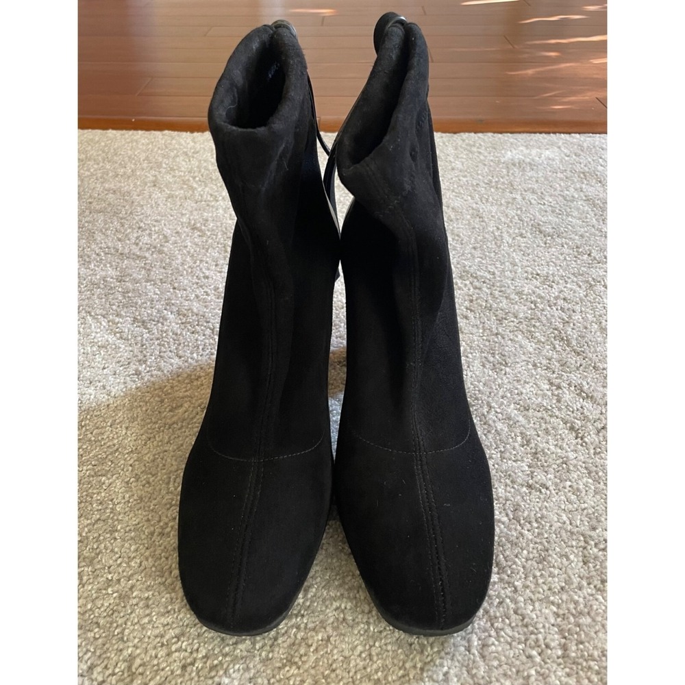 Stuart Weitzman Womens Suede Wolfe Boots Sz 7 85mm Classic Capsule Ankle Bootie - Picture 5 of 7